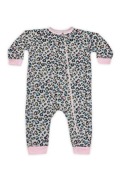 pijama macacao para bebe longo animal print mania pijamas