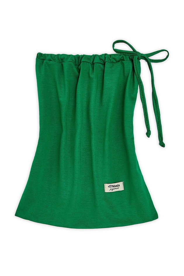 porta pijama saquinho verde 1