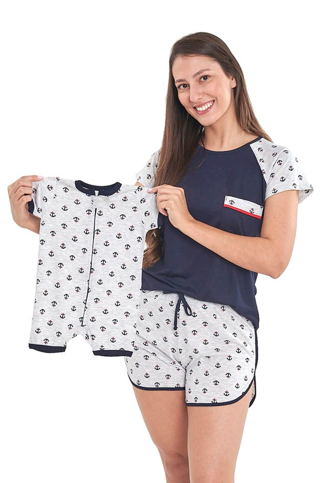 kit pijamas mamae e bebe iguais mania pijamas 2