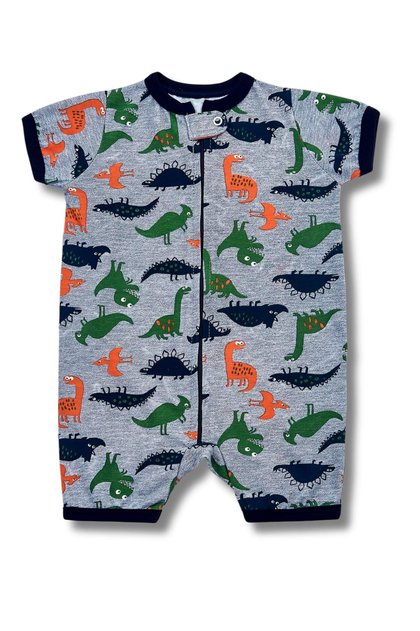 pijama macacao bebe curto dinossauros marinho mania pijamas 2
